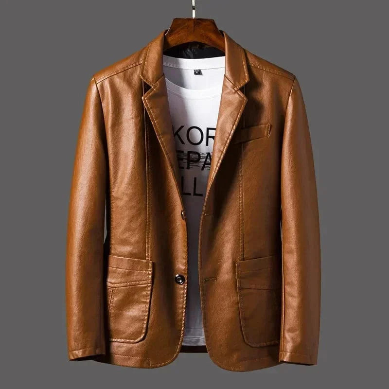 Veste en cuir Como